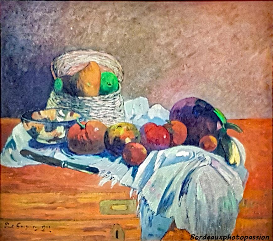Nature morte au couteau (1901) Paul Gauguin